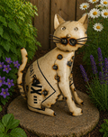 Zittend kat