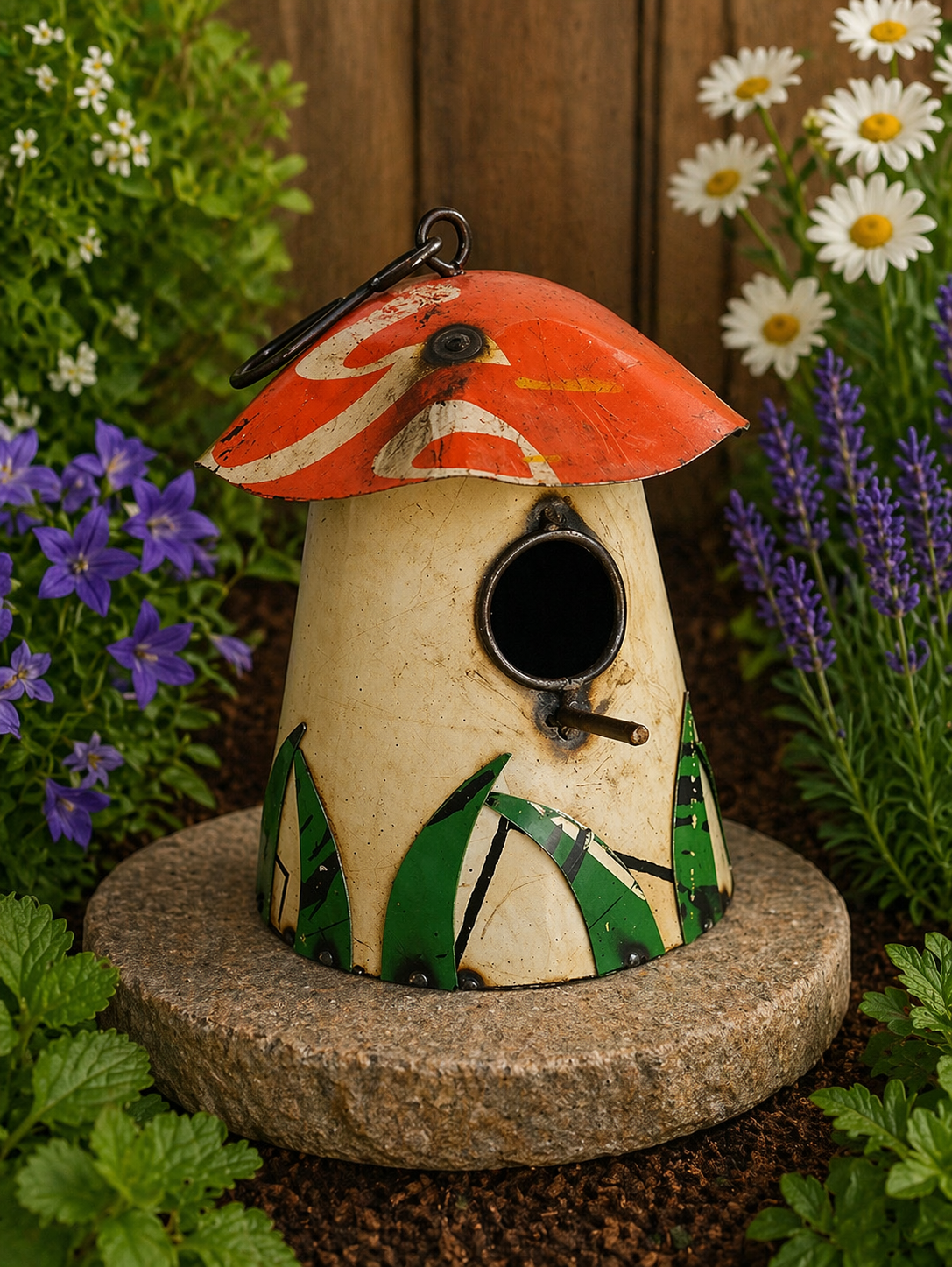 MUSROOM BIRD HOUSE