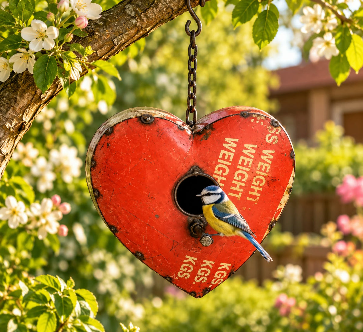 HEART BIRD HOUSE