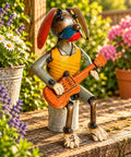 DOG WITH GUITAR